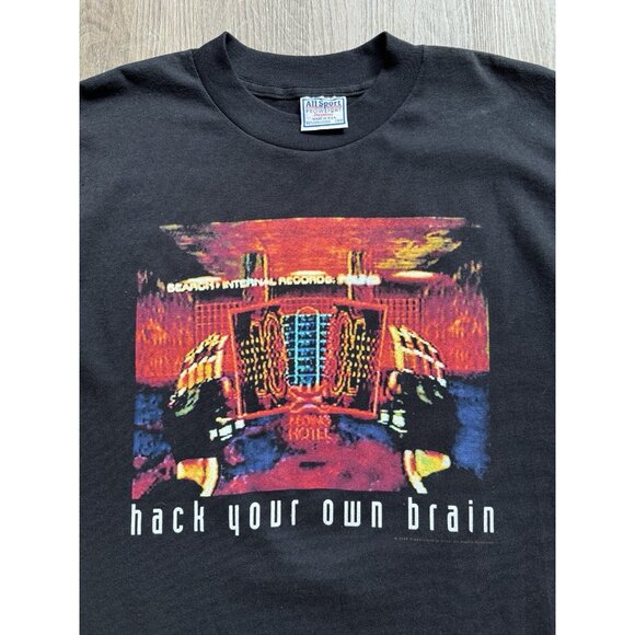 Vintage 1996 Johnny Mnemonic Keanu Reeves Movie Promo Rare Hacck Your Own Brain - Picture 4 of 9
